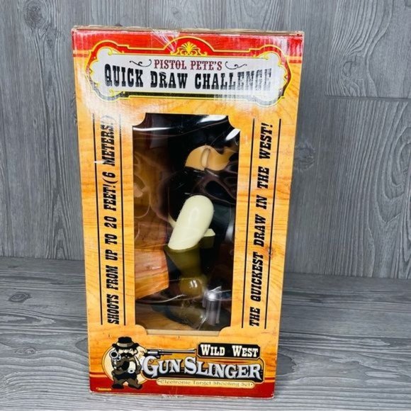 Jasman 2004 retro Wild West pistol Pete quick draw game cowboy game - Picture 3 of 6